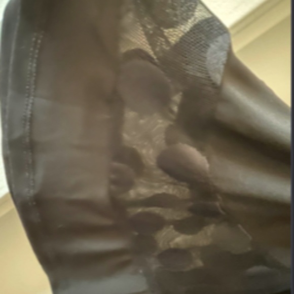 (NWOT) Nina Leonard Black Short Bell Style Dress - Picture 5 of 5